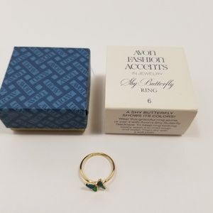 Avon Fashion Accents - Shy Butterfly Ring Size 6